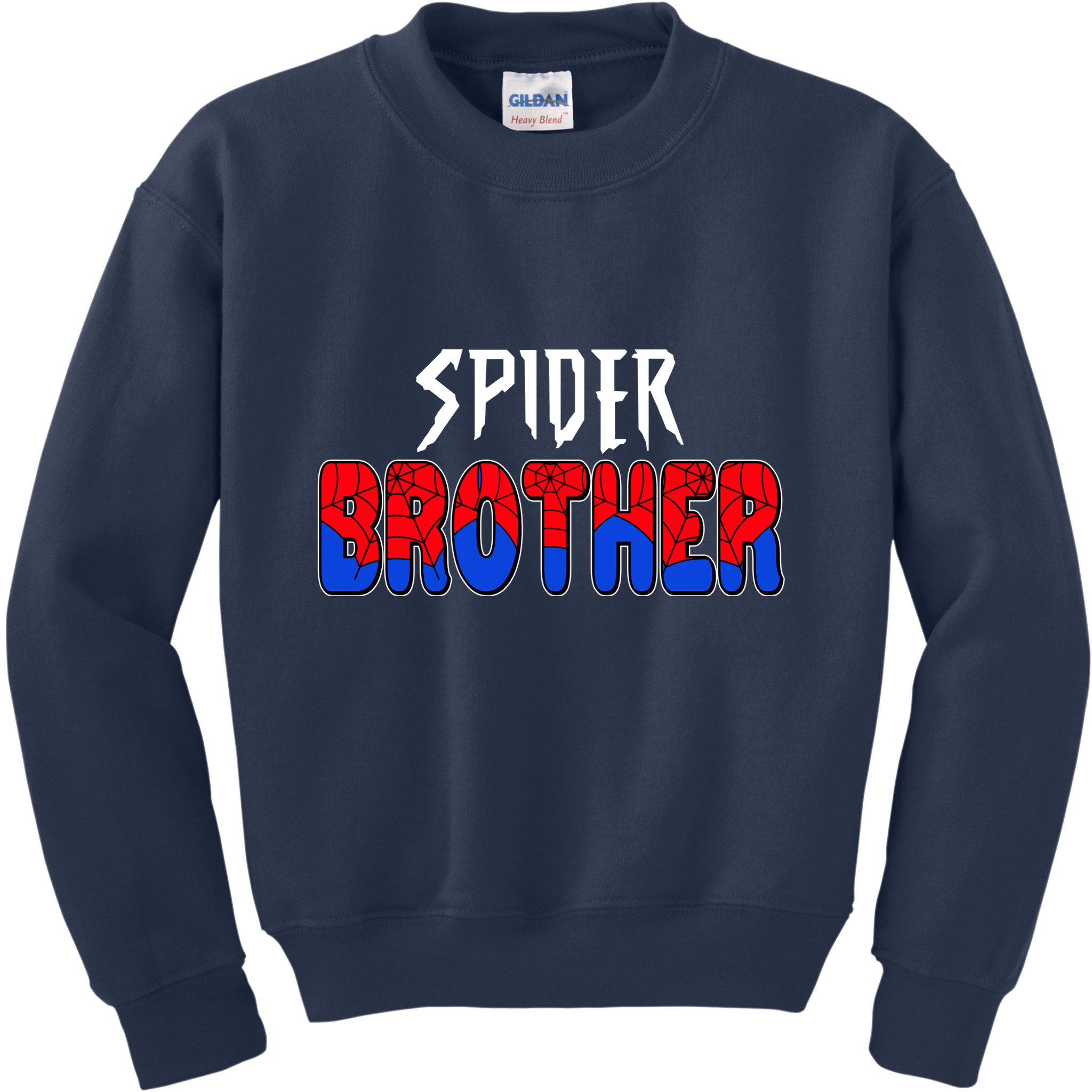Funny Spider Brother Matching Family Shirts Kids Sweatshirt