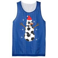 Funny Soccer Ball Snow Sport Lover Gift Christmas Holiday Great Gift Mesh Reversible Basketball Jersey Tank