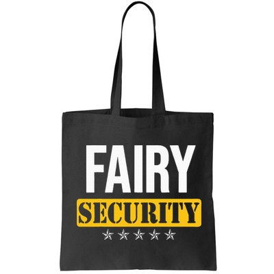 Fairy Security Birthday Family Dad Mom Halloween Costume Bag