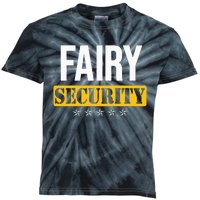 Fairy Security Birthday Family Dad Mom Halloween Costume Kids Tie-Dye T-Shirt