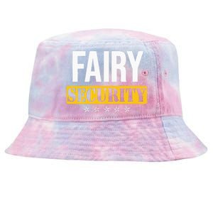 Fairy Security Birthday Family Dad Mom Halloween Costume Tie-Dyed Bucket Hat