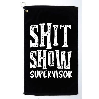 Funny Supervisor Boss Ager Mom Dad Teacher Nurse Gift Golf Towel