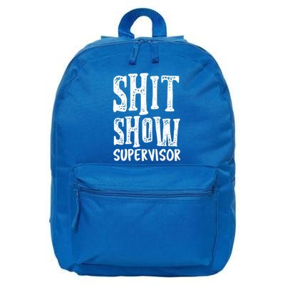 Funny Supervisor Boss Ager Mom Dad Teacher Nurse Gift 16 in Basic Backpack