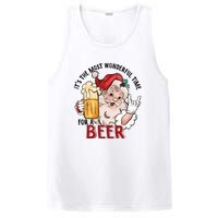 Funny Santa Beer PosiCharge Competitor Tank