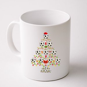 Funny Soccer Ball Xmas Tree Decorations Merry Christmas Boys Gift Coffee Mug