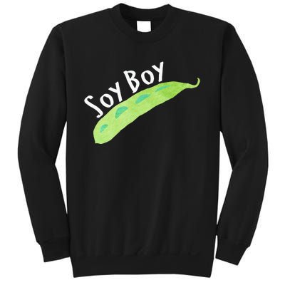 Funny Soy Boy Liberal Vegan Vegetarian Sweatshirt