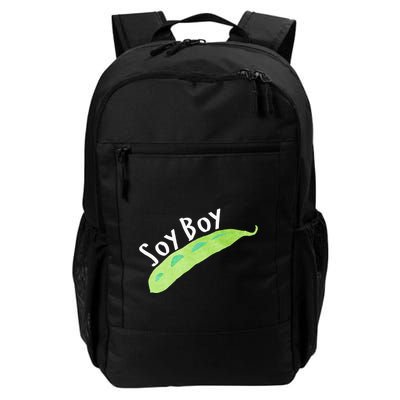 Funny Soy Boy Liberal Vegan Vegetarian Backpack