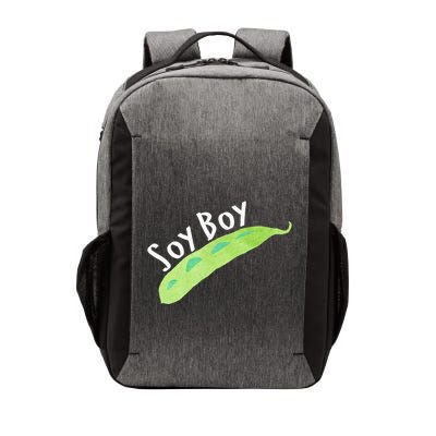 Funny Soy Boy Liberal Vegan Vegetarian Vector Backpack