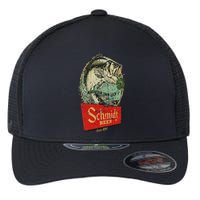 Fishing Schmidt Beer Make Your Own Luck 1894 Vintage Flexfit Unipanel Trucker Cap