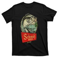 Fishing Schmidt Beer Make Your Own Luck 1894 Vintage T-Shirt