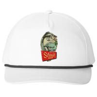 Fishing Schmidt Beer Make Your Own Luck 1894 Vintage Snapback Five-Panel Rope Hat