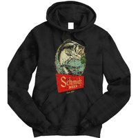 Fishing Schmidt Beer Make Your Own Luck 1894 Vintage Tie Dye Hoodie