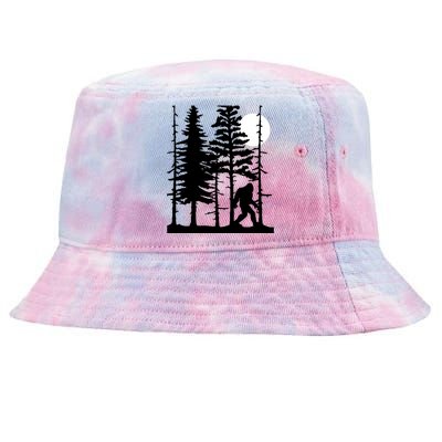 For Sasquatch Believers Great Gift Tie-Dyed Bucket Hat