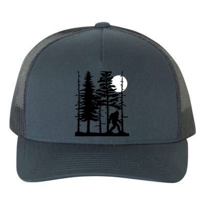 For Sasquatch Believers Great Gift Yupoong Adult 5-Panel Trucker Hat