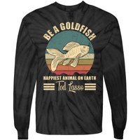 Funny Soccer, Be A Goldfish, Ted, Coach, Motivation, Lasso Tie-Dye Long Sleeve Shirt