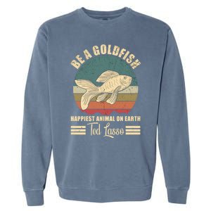 Funny Soccer, Be A Goldfish, Ted, Coach, Motivation, Lasso Garment-Dyed Sweatshirt