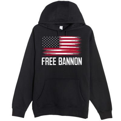Free Steve Bannon Premium Pullover Hoodie