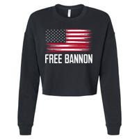 Free Steve Bannon Cropped Pullover Crew