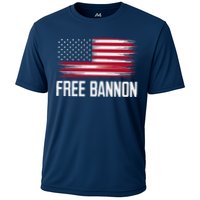 Free Steve Bannon Cooling Performance Crew T-Shirt