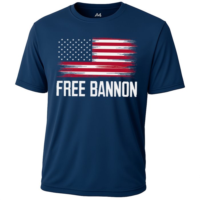 Free Steve Bannon Cooling Performance Crew T-Shirt