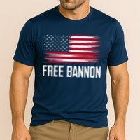 Free Steve Bannon Cooling Performance Crew T-Shirt