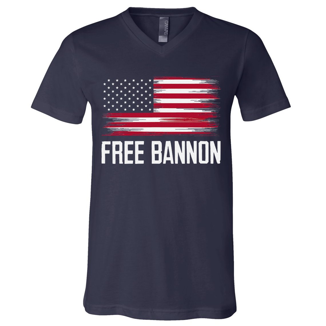 Free Steve Bannon V-Neck T-Shirt