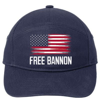 Free Steve Bannon 7-Panel Snapback Hat