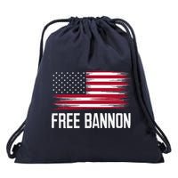 Free Steve Bannon Drawstring Bag