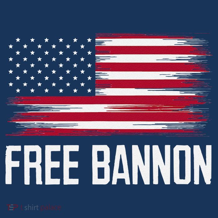 Free Steve Bannon Drawstring Bag