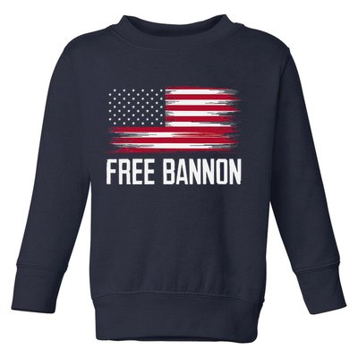 Free Steve Bannon Toddler Sweatshirt