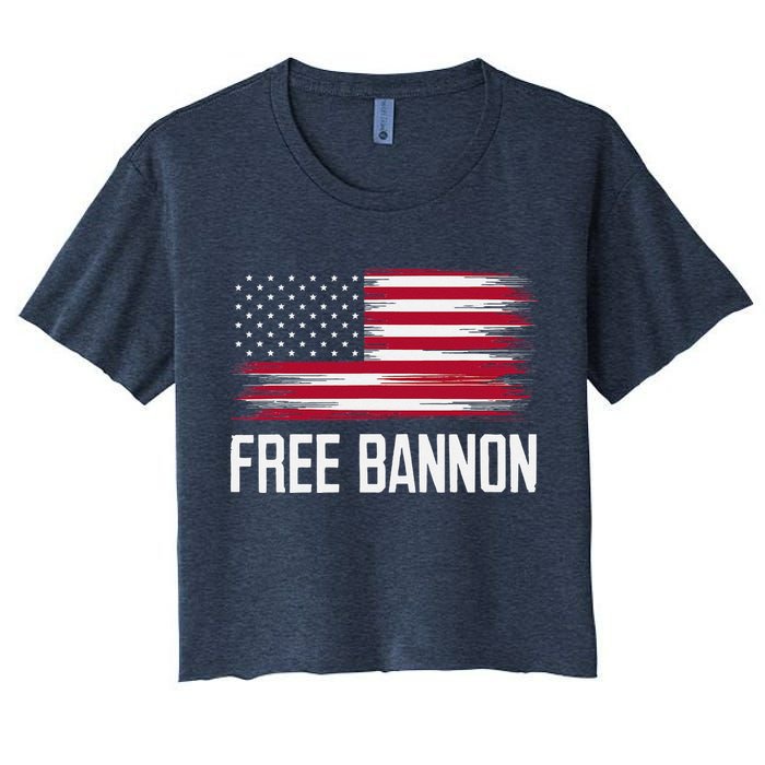 Free Steve Bannon Crop Top