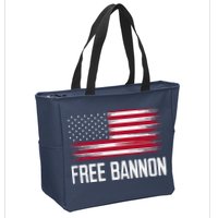 Free Steve Bannon Zip Tote Bag