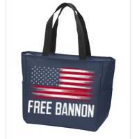 Free Steve Bannon Zip Tote Bag