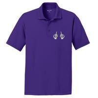 Funny Skeleton Bones Middle Finger Hands PosiCharge RacerMesh Polo