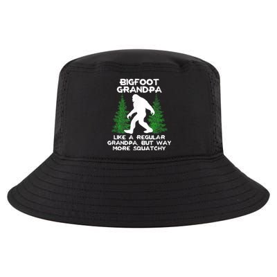 Funny Sasquatch Bigfoot Fathers Day Bigfoot Grandpa Cool Comfort Performance Bucket Hat