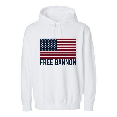 Free Steve Bannon Garment-Dyed Fleece Hoodie