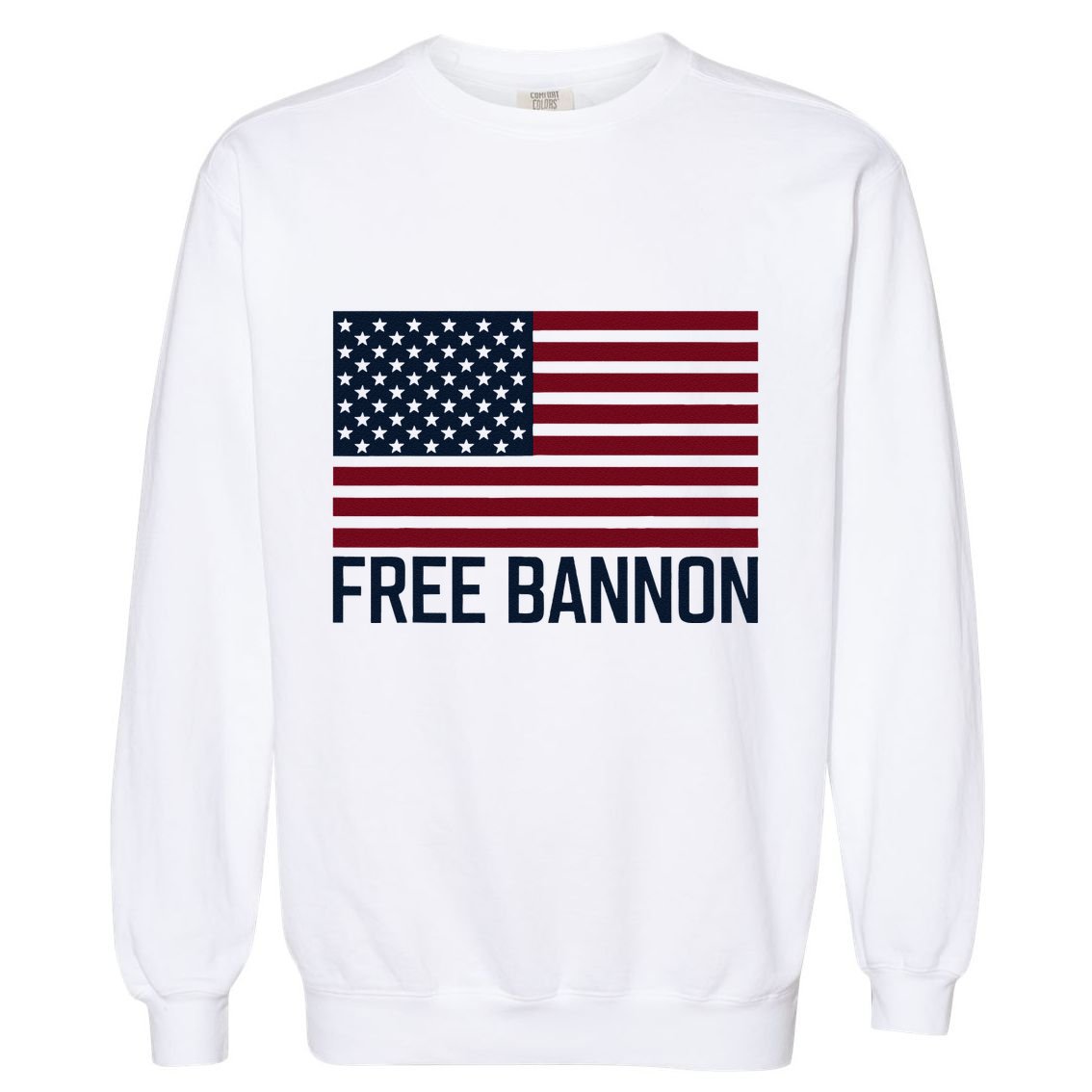 Free Steve Bannon Garment-Dyed Sweatshirt