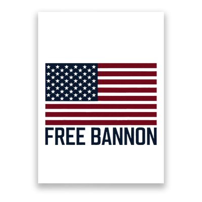 Free Steve Bannon Poster