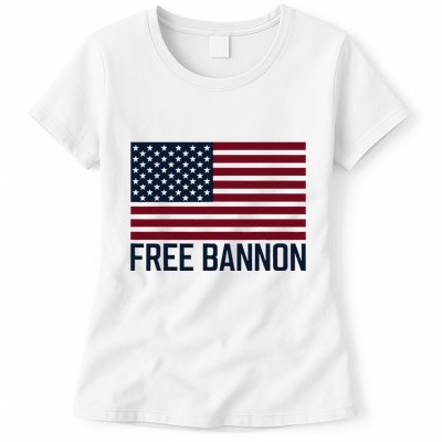 Free Steve Bannon Womens T-Shirt