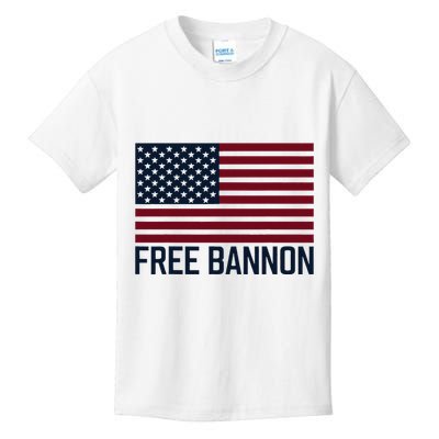 Free Steve Bannon Kids T-Shirt