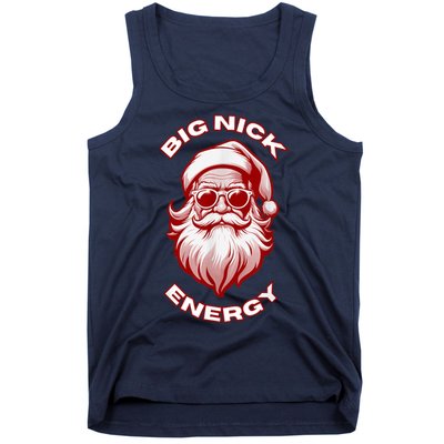 Funny Santa Big Nick Energy Christmas Gift Tank Top