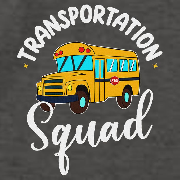 Funny School Bus Driver Back To School Transportation Squad Vector Backpack