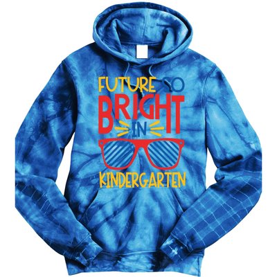 Future So Bright In Kindergarten Sunglasses And Teacher Gift Tie Dye Hoodie