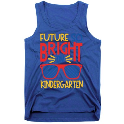 Future So Bright In Kindergarten Sunglasses And Teacher Gift Tank Top