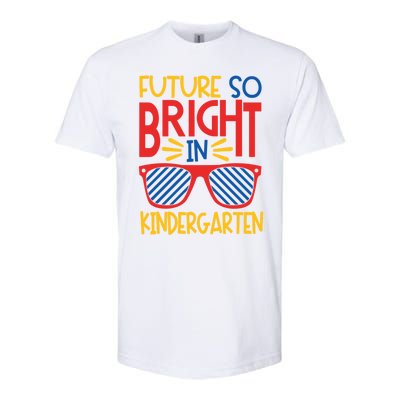 Future So Bright In Kindergarten Sunglasses And Teacher Gift Softstyle CVC T-Shirt