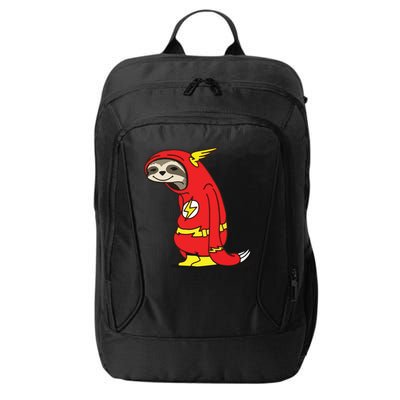Flash Sloth Cool Nerd Gift For Him City Backpack