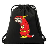 Flash Sloth Cool Nerd Gift For Him Drawstring Bag