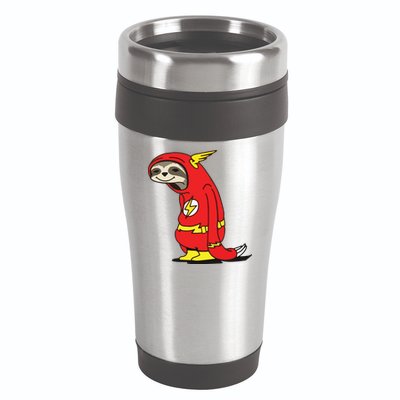 Flash Sloth Cool Nerd Gift For Him 16oz Travel Tumbler