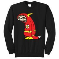 Flash Sloth Cool Nerd Gift For Him Tall Sweatshirt