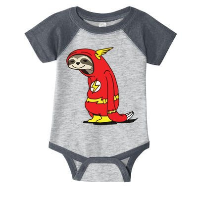 Flash Sloth Cool Nerd Gift For Him Infant Baby Jersey Bodysuit